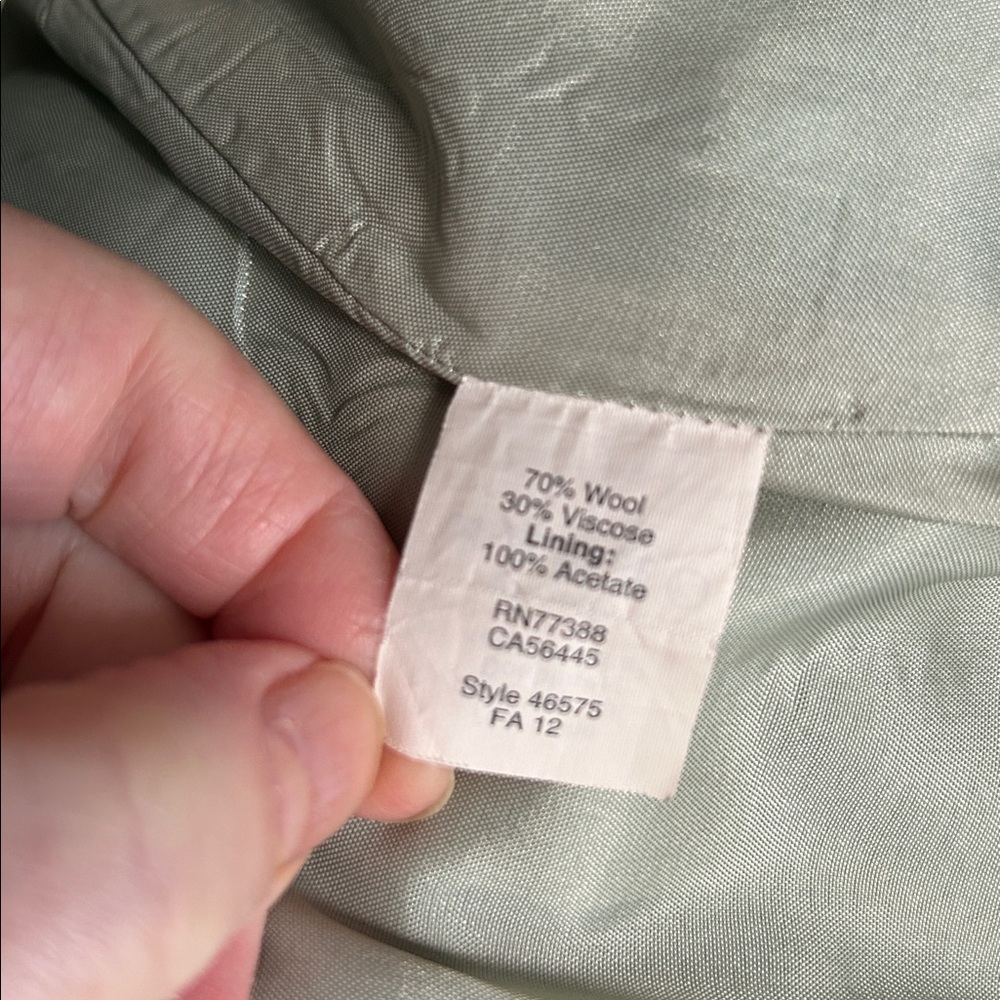 J. Crew Classic Jade Green Pencil Skirt sz 6 - Picture 6 of 6